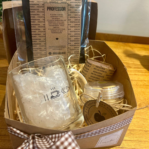 Box Carinho Dia dos Professores Caneca Pause