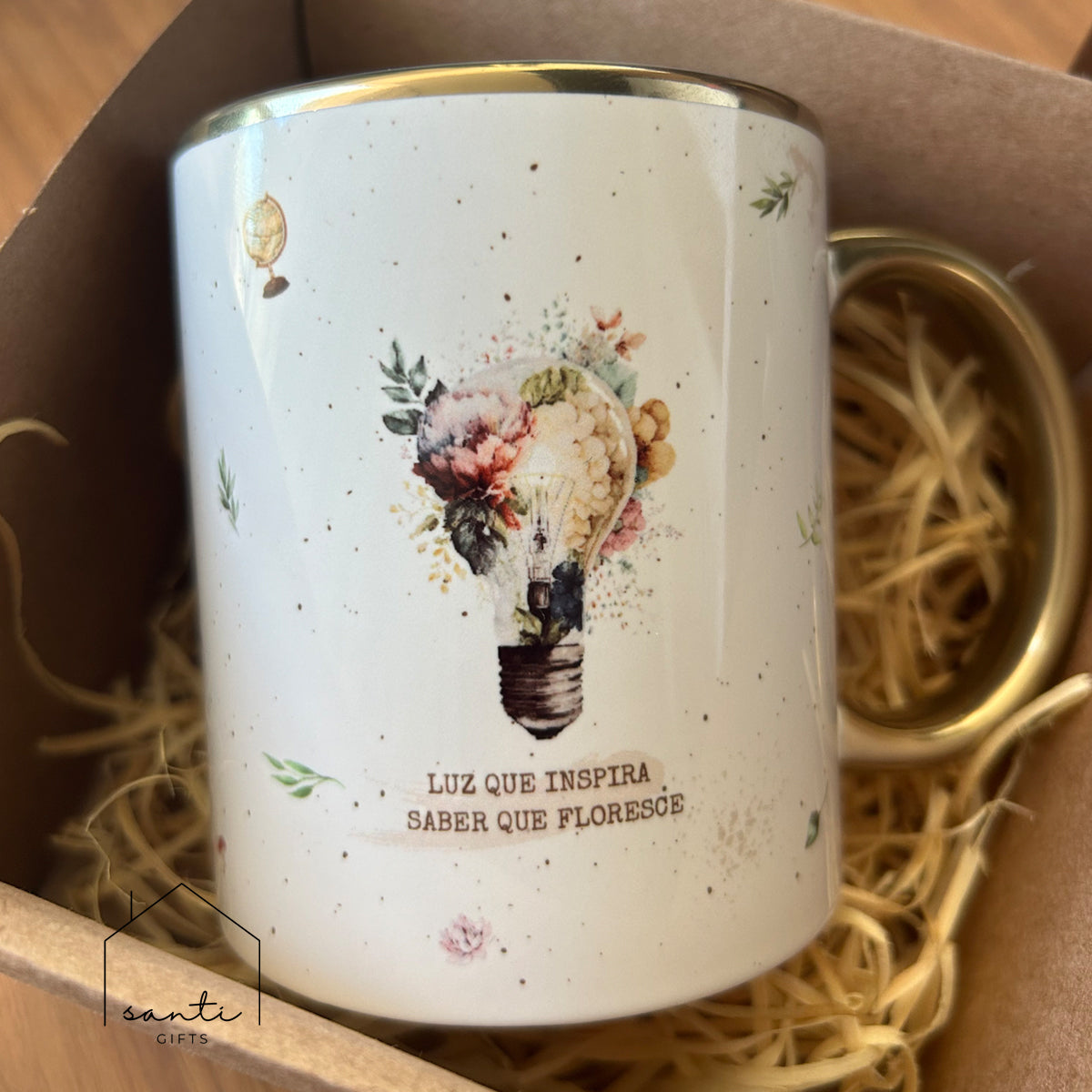 Caneca Personalizada Dia dos Professores Luz 325ml