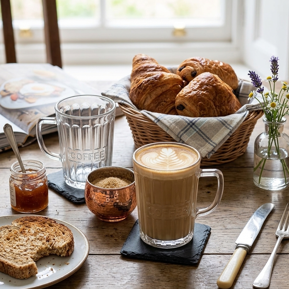 Xicara Caneca de Vidro 200ml linda elegante